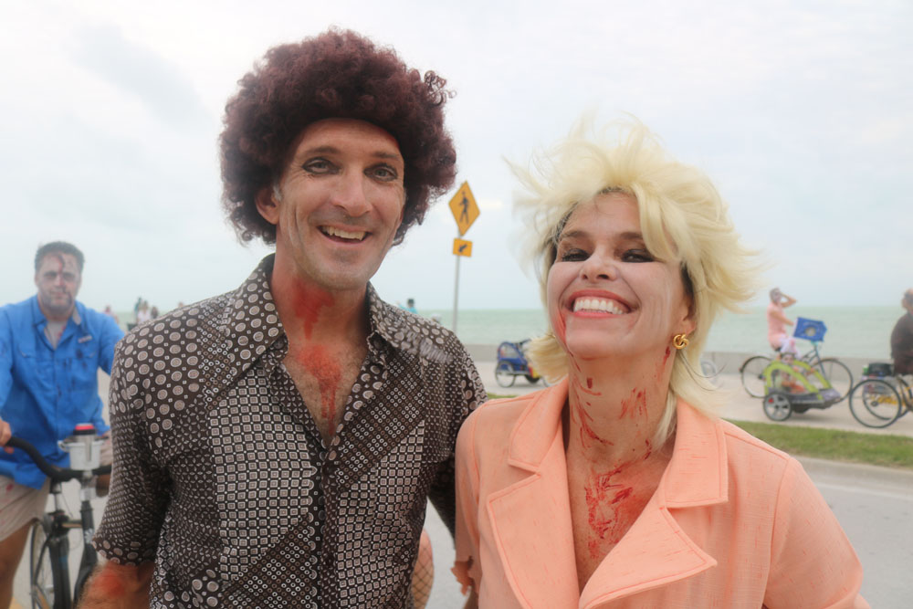 Zombie Bike Ride 2017 photo - Duval Street, Key West